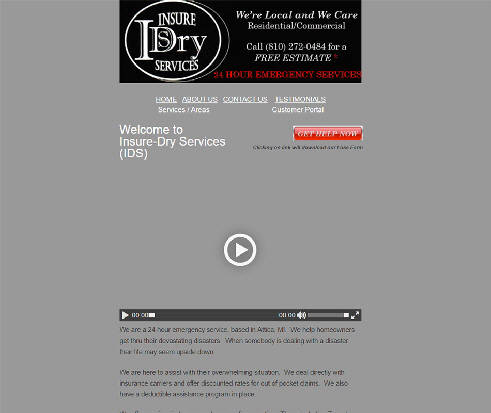 Insure-Dry services Project